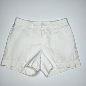 Gap White Cotton Summer Shorts Women's Size 4